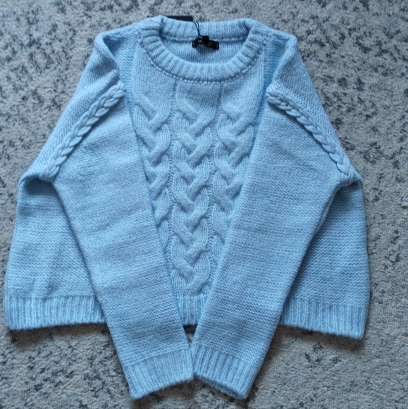 ❌SOLD❌ NWT sky blue loose sweater S-M - Picture 1 of 6